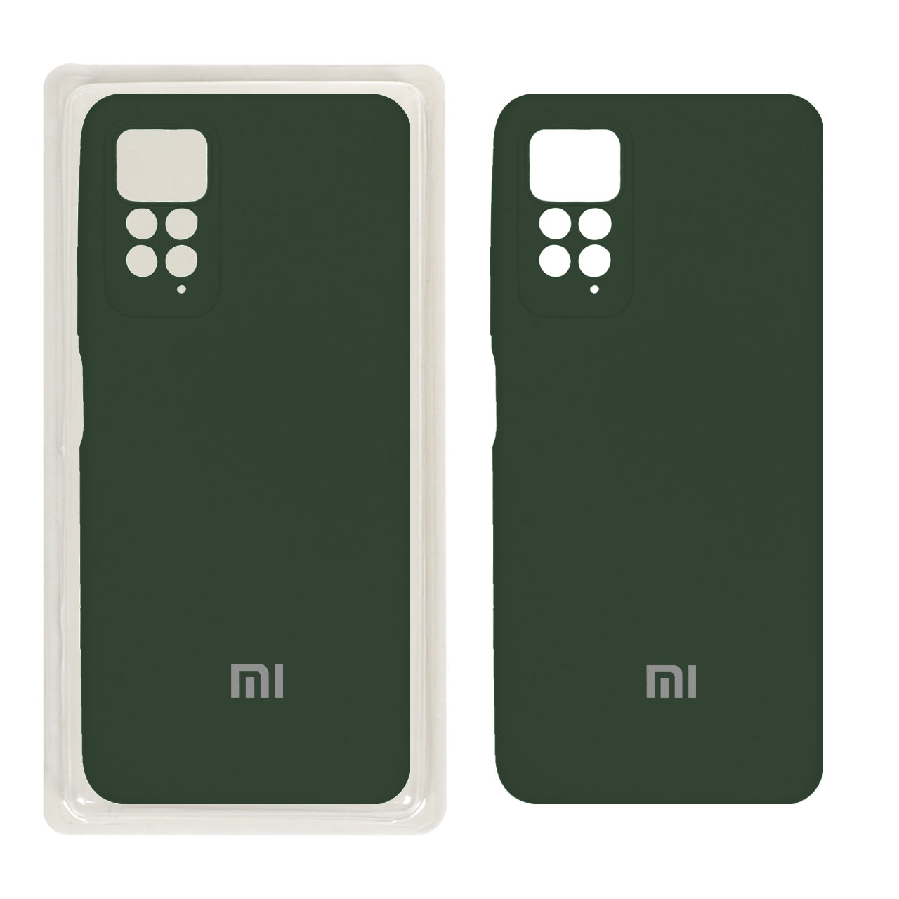 قاب سیلیکونی پاک کنی محافظ لنزدار اورجینال Xiaomi Redmi Note 11 Pro-4G/ Redmi Note 11 Pro-5G/ Redmi Note 11E Pro - سبز (پک اصلی)